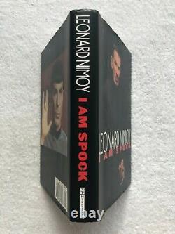 I Am Spock 1st Ed, (signed by Leonard Nimoy) Plus Star Trek Memories 1st Ed New