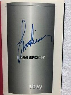 I Am Spock 1st Ed, (signed by Leonard Nimoy) Plus Star Trek Memories 1st Ed New