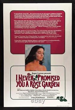 I NEVER PROMISED YOU A ROSE GARDEN / Gavin Lambert 1976 Screenplay, Drama film