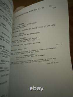 I Robot Movie Script Original
