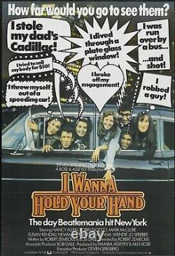 I WANNA HOLD YOUR HAND / Robert Zemeckis & Bob Gale 1977 Screenplay BEATLES FILM