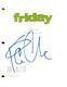 Ice Cube Signed Autograph Friday Full Movie Script Screenplay With Chris Tucker