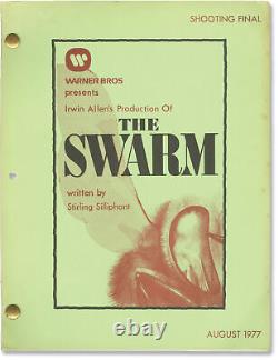 Irwin Allen THE SWARM Original screenplay for the 1978 film 1977 #148804