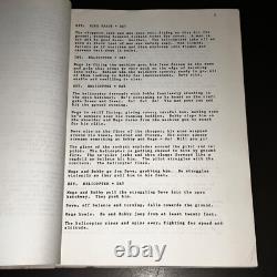 JACKNIFE 1987 Original Movie Script Robert De Niro Revised Production Draft COA