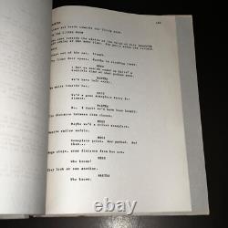 JACKNIFE 1987 Original Movie Script Robert De Niro Revised Production Draft COA
