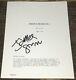 James Gunn Signed Autograph Guardians Of The Galaxy Vol 2 Movie Script Withproof