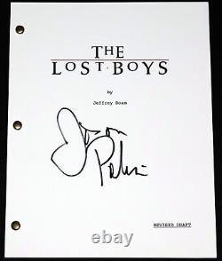 JASON PATRIC Signed THE LOST BOYS Full Movie Script Screenplay + PROOF