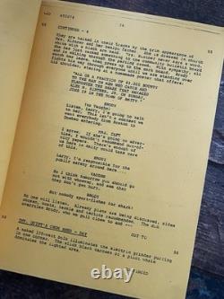 JAWS Peter Benchley's 1974 Draft of the screenplay Photocopy of RARE SCRIPT