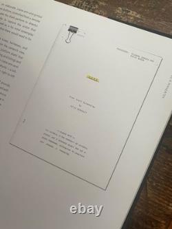 JAWS Peter Benchley's 1974 Draft of the screenplay Photocopy of RARE SCRIPT