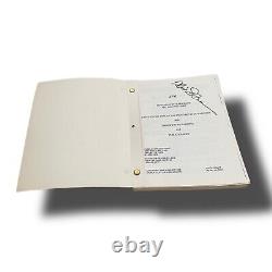JFK Original Script Screenplay AUTOGRAPHED Oliver Stone Movie Prop Kevin Costner