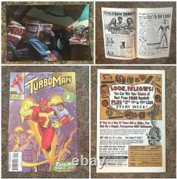 JINGLE ALL THE WAY movie Prop COMIC BOOK Turbo Man Original NOT a Copy COA BONUS