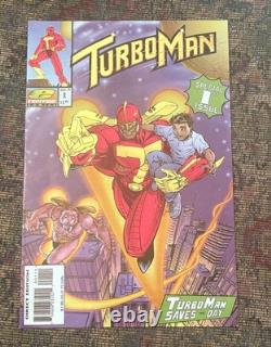 JINGLE ALL THE WAY movie Prop COMIC BOOK Turbo Man Original NOT a Copy COA BONUS
