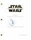 Jj Abrams Signed Autograph Star Wars The Force Awakens Full Movie Script Rare