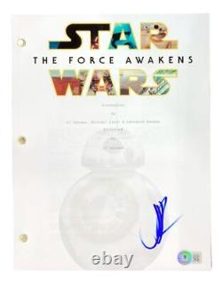 JJ Abrams Signed Star Wars The Force Awakens Movie Script BAS