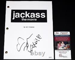 JOHNNY KNOXVILLE Signed JACKASS Full Movie Script Screenplay Autograph + JSA COA