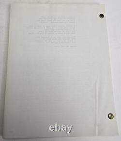 JOHNNY SUEDE / Tom DiCillo 1980 Screenplay Office Copy, early Brad Pitt film