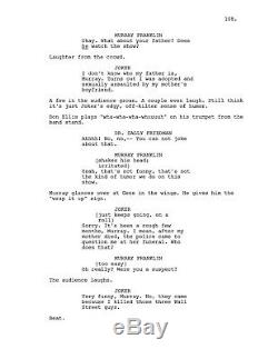 JOKER rare early draft movie screenplay by TODD PHILLIPS & SCOTT SILVER