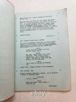 JOSHUA'S WORLD / Earl Hamner Jr. 1980 TV Movie Script, MARY ALICE & TONYA CROWE