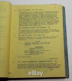 JOURNEY TO THE CENTER OF THE EARTH / Walter Reisch 1959 Movie Script Jules Verne