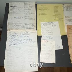 JUNGLE WAR Unmade Movie Script Casting Files Letters Notes Hollywood Archive COA