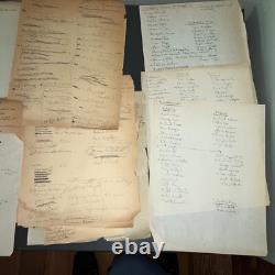 JUNGLE WAR Unmade Movie Script Casting Files Letters Notes Hollywood Archive COA