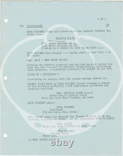 Jack Clayton INNOCENTS Original screenplay for the 1961 film #156716