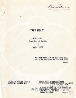 James Belushi Arnold RED HEAT Original screenplay for the 1988 film #160709