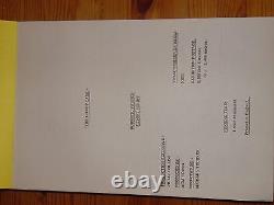 James Bolam The Likely Lads Genuine Original Post Production Movie Script 1976