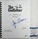 James Caan Autographed The Godfather Complete Movie Script Signed Bas Coa