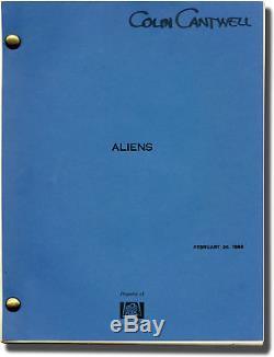James Cameron ALIENS Original screenplay for the 1986 film #138744