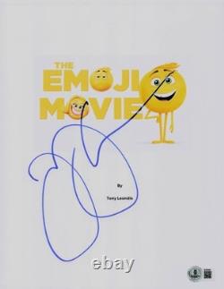 James Corden Signed Autograph The Emoji Movie Full Script Beckett Bas