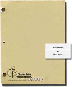 James Dickey SENTENCE Original screenplay for an unproduced film 1979 #145979