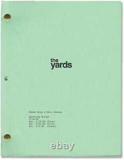 James Gray YARDS Original screenplay for the 2000 film copy belonging #154847