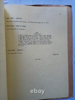 James Michener Presents RITES OF TUKA Vintage TV Pilot Script by Samuel Newman