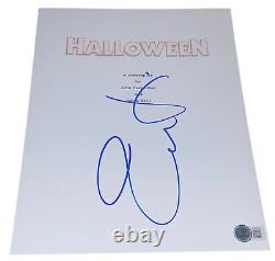 Jamie Lee Curtis Signed Autograph Halloween Full Movie Script Screenplay Beckett