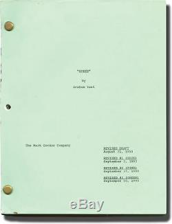 Jan de Bont SPEED Original screenplay for the 1994 film 1993 #142455