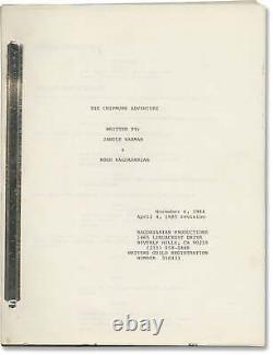 Janice Karman CHIPMUNK ADVENTURE Original screenplay for the 1987 film #153797