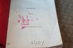 Jason Miller THE NICKEL RIDE Movie Screenplay 1974 BART BURNS PERSONAL SCRIPT