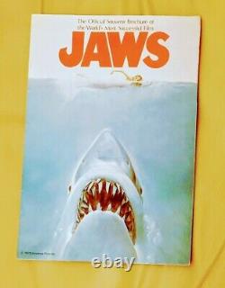 Jaws 1975 Original Film Brochure A4 Size Book
