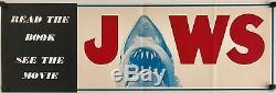 Jaws Original 1975 Book & Movie Poster/Flyer ULTRA RARE