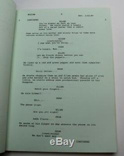 Jaws The Revenge / Michael de Guzman 1987 Movie Script Screenplay, Horror Film