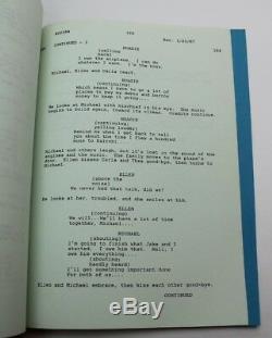 Jaws The Revenge / Michael de Guzman 1987 Movie Script Screenplay, Horror Film