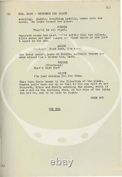 Jayne Mansfield Cary Grant KISS THEM FOR ME Original screenplay for the #161357