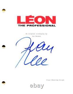 Jean Reno Signed Autograph Leon The Professional Full Movie Script Screenplay