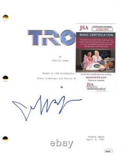 Jeff Bridges Signed Autograph TRON 1982 Movie Script Screenplay Kevin Flynn