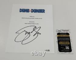 Jeff Daniels Signed Dumb And Dumber Full Movie Script Autographed Jsa Coa