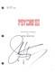 Jeff Fahey Signed Autograph Psycho Iii Movie Script Full Screenplay Horror Coa