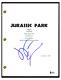 Jeff Goldblum Signed Autograph Jurassic Park Movie Script Screenplay Beckett Coa