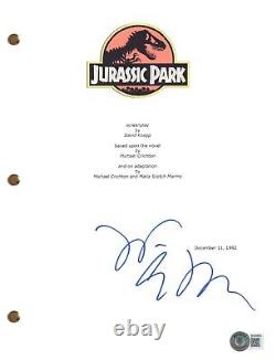 Jeff Goldblum Signed Autograph Jurassic Park Movie Script Screenplay Beckett COA