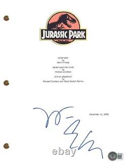 Jeff Goldblum Signed Autograph Jurassic Park Movie Script Screenplay Beckett COA